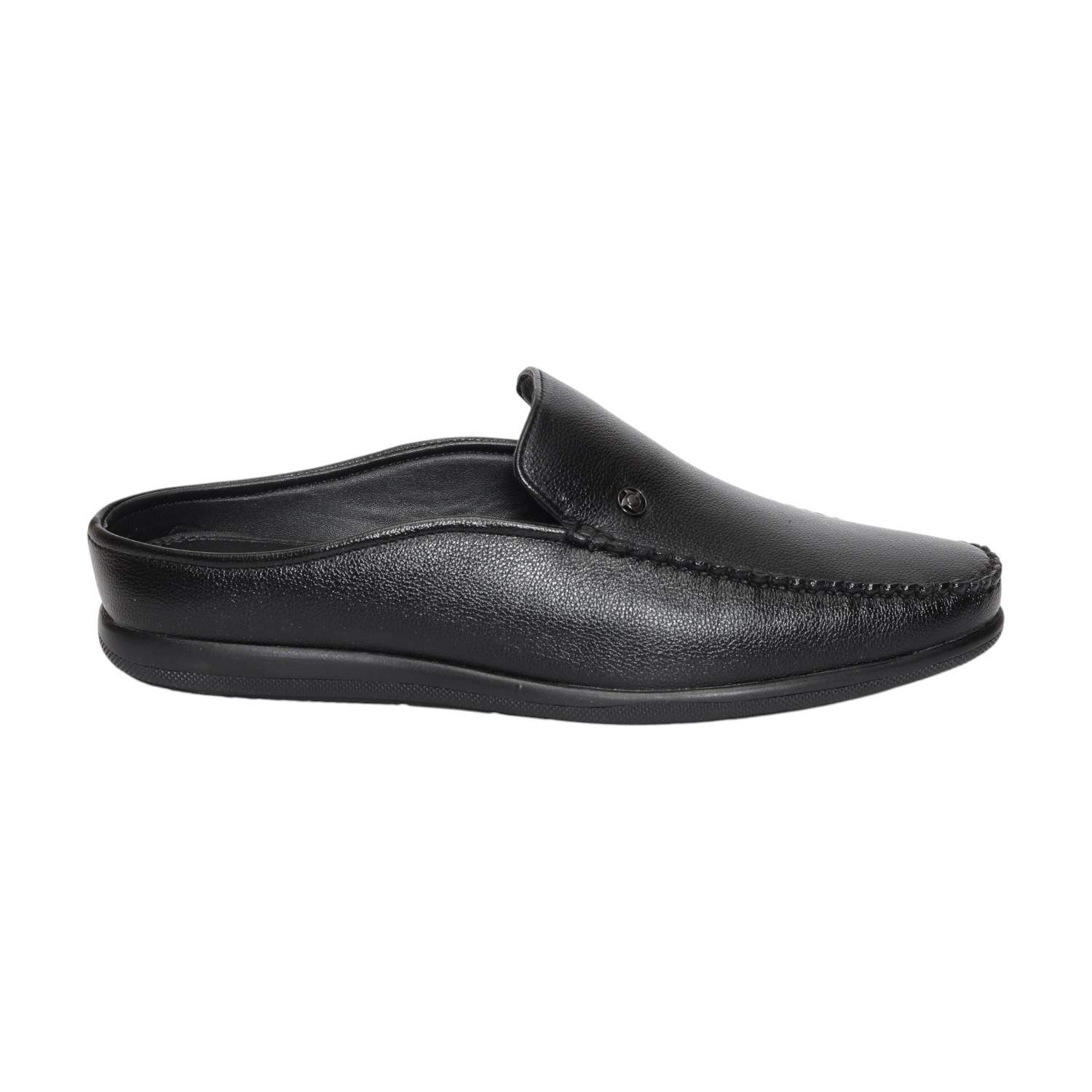 Men Black Mule Casual