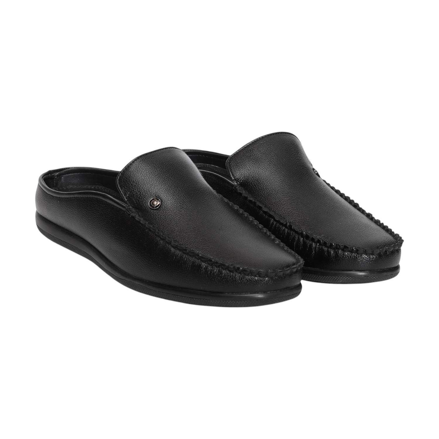 Men Black Mule Casual