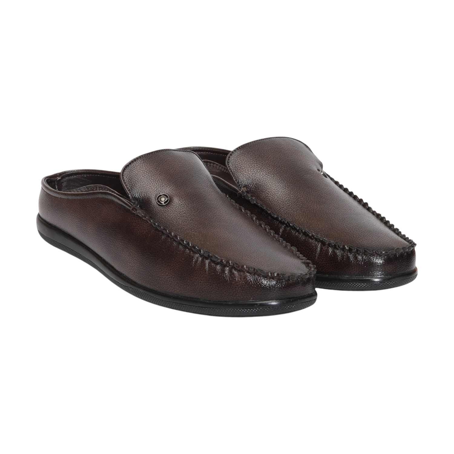 Men Brown Mule Casual