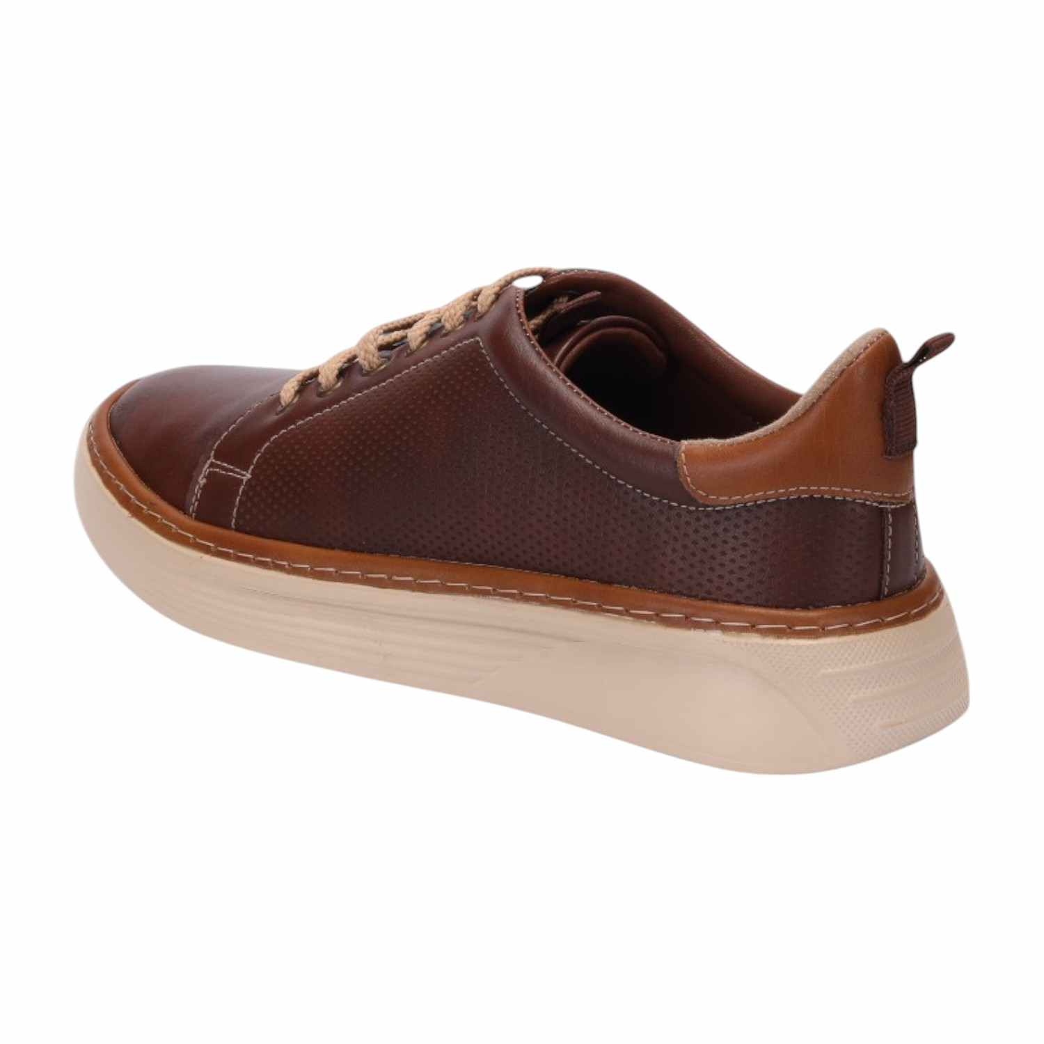 Men Brown Casual Lace Up