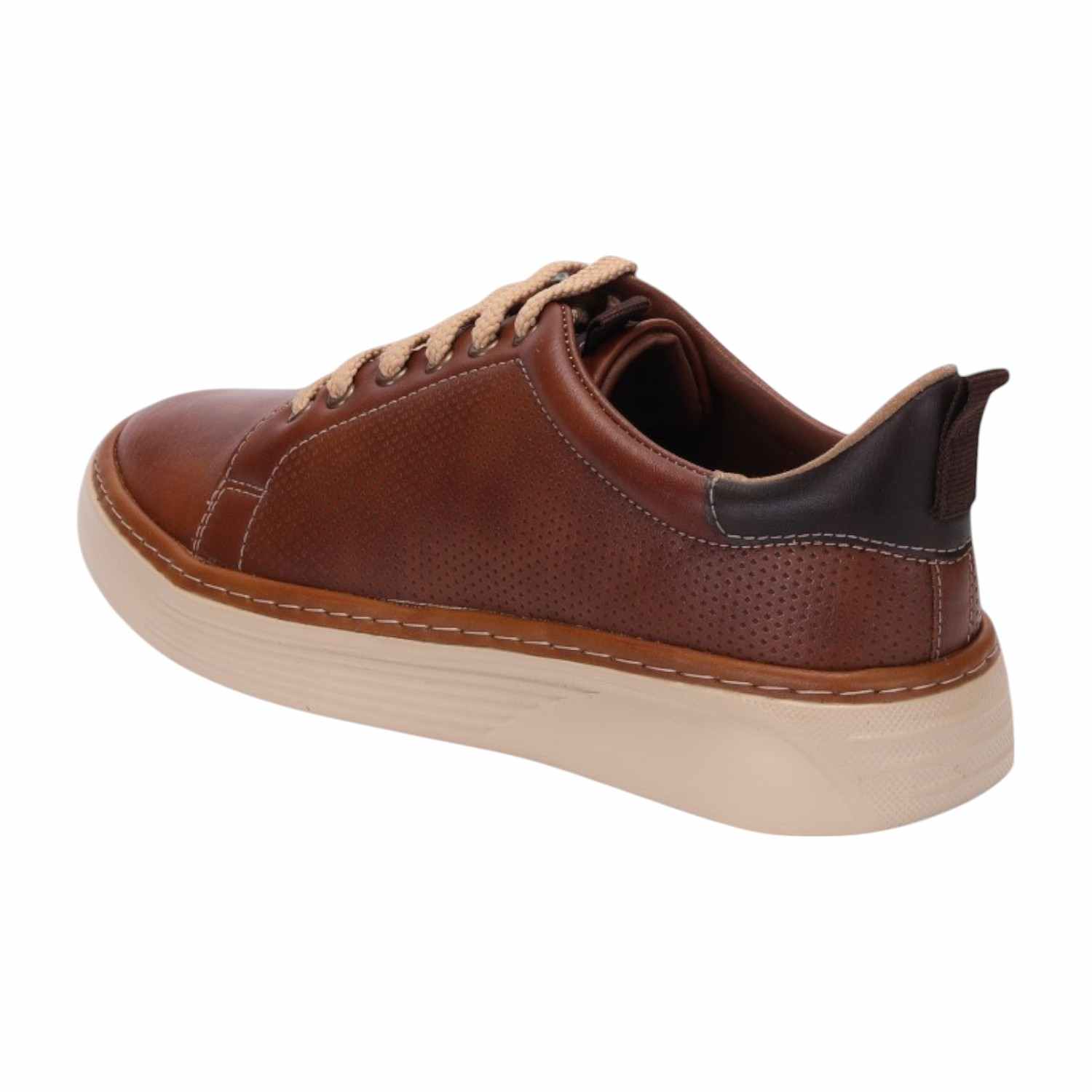 Men Brown Casual Lace Up