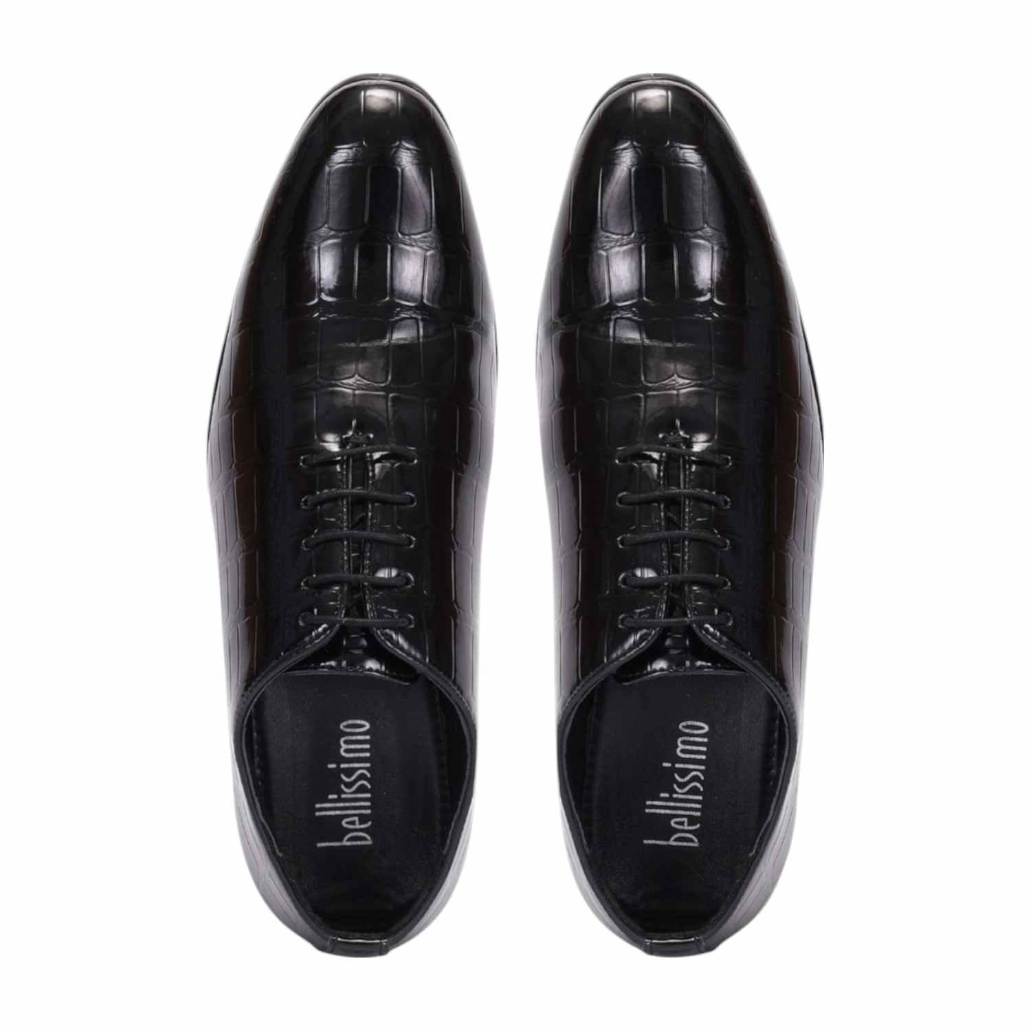 Men Black Formal Shoes Lace Up