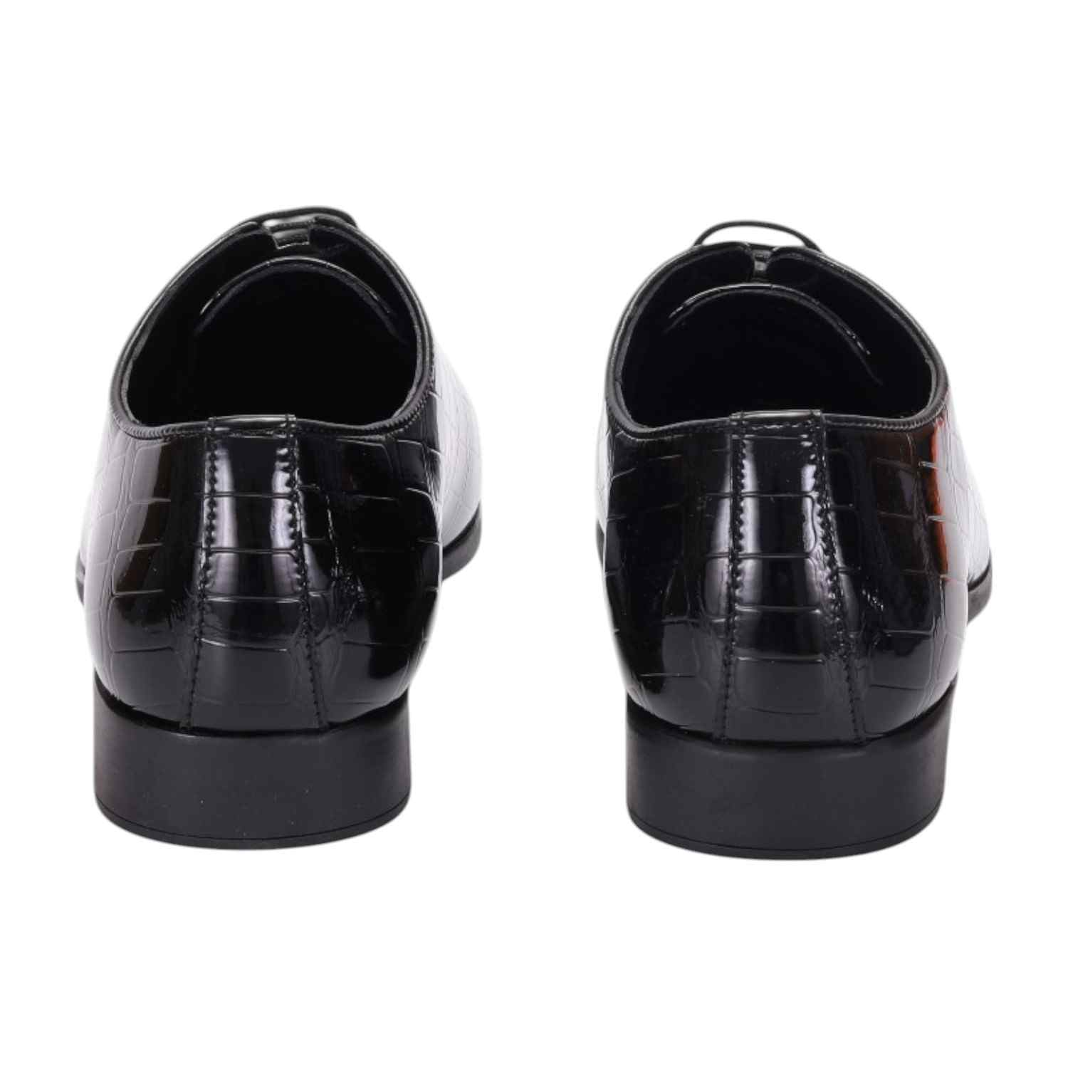 Men Black Formal Shoes Lace Up