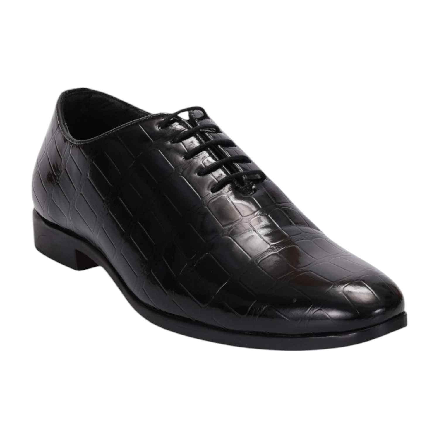 Men Black Formal Shoes Lace Up