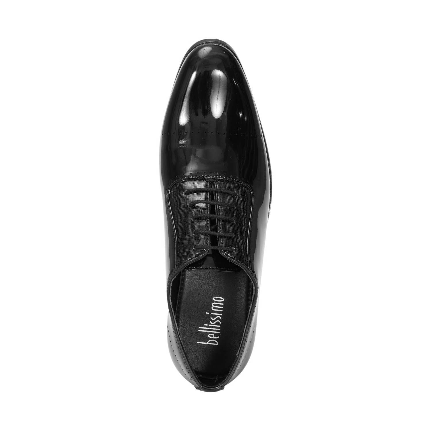 Men Black Formal Shoes Lace Up