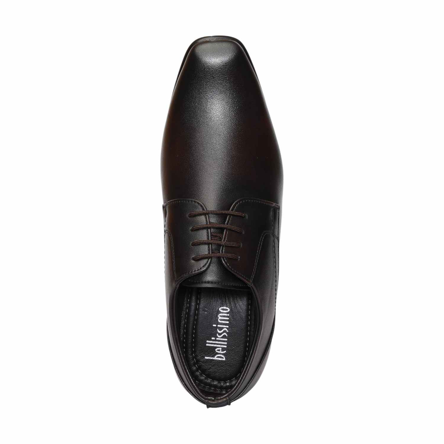 Men Bordo Formal Shoes Lace Up
