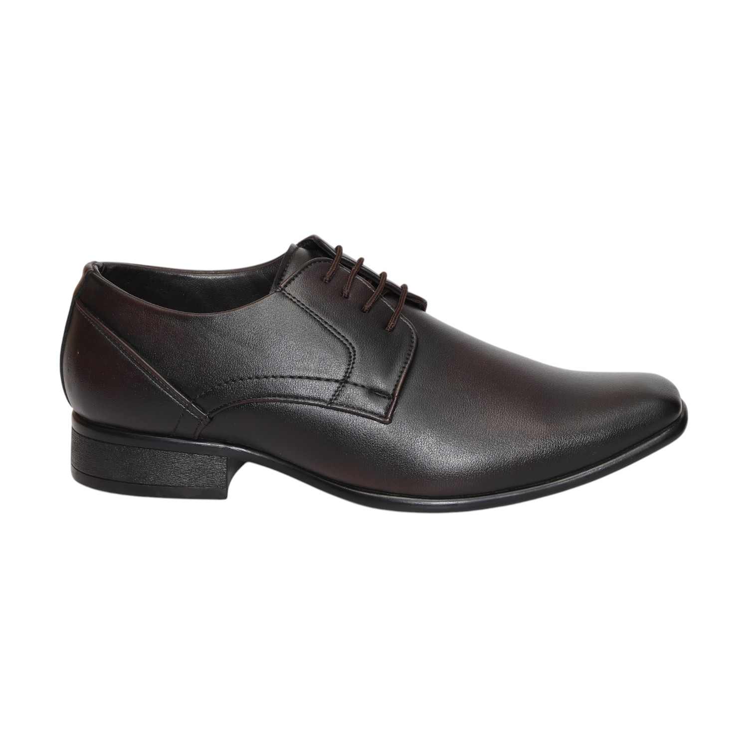 Men Bordo Formal Shoes Lace Up