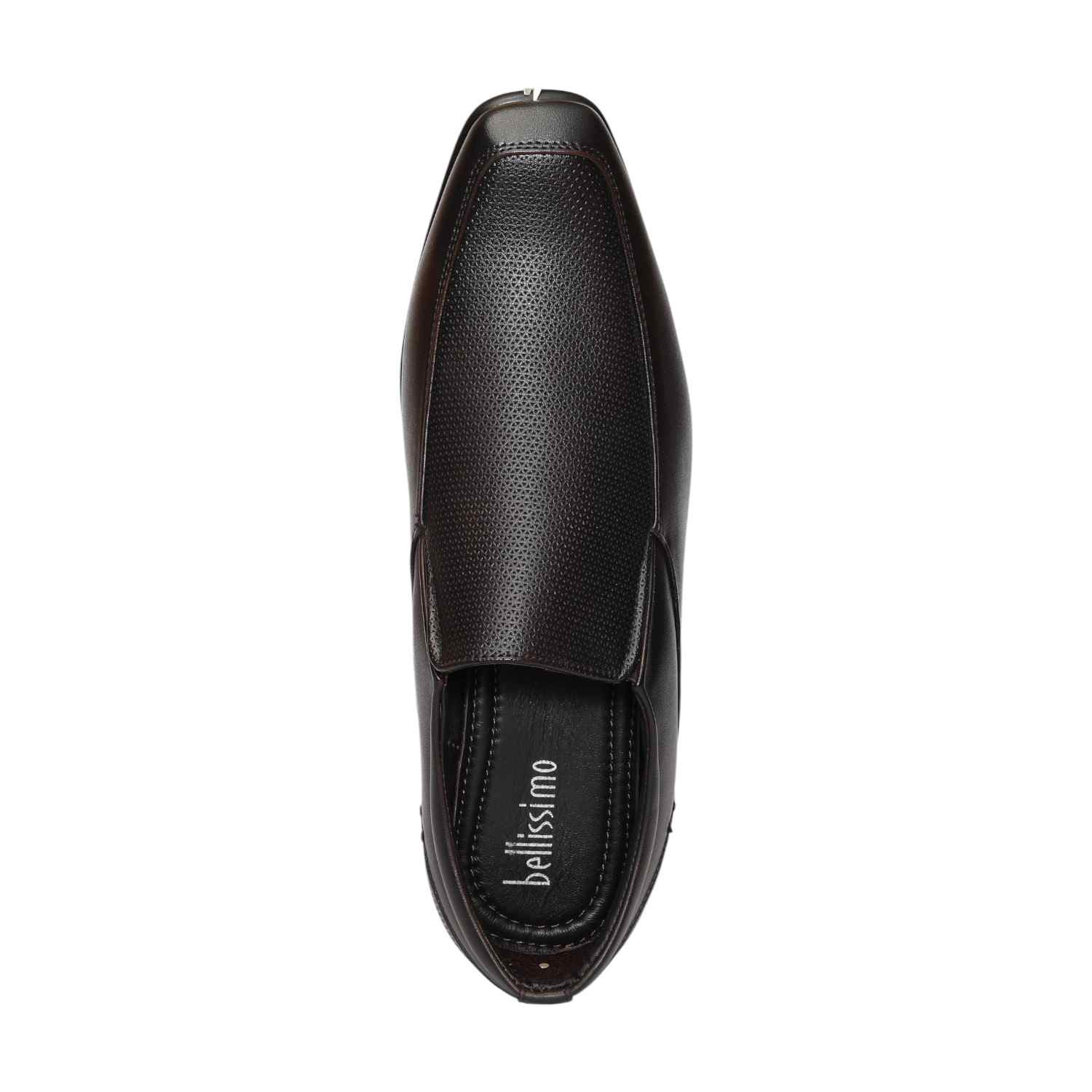 Men Bordo Formal Shoes  Slip On
