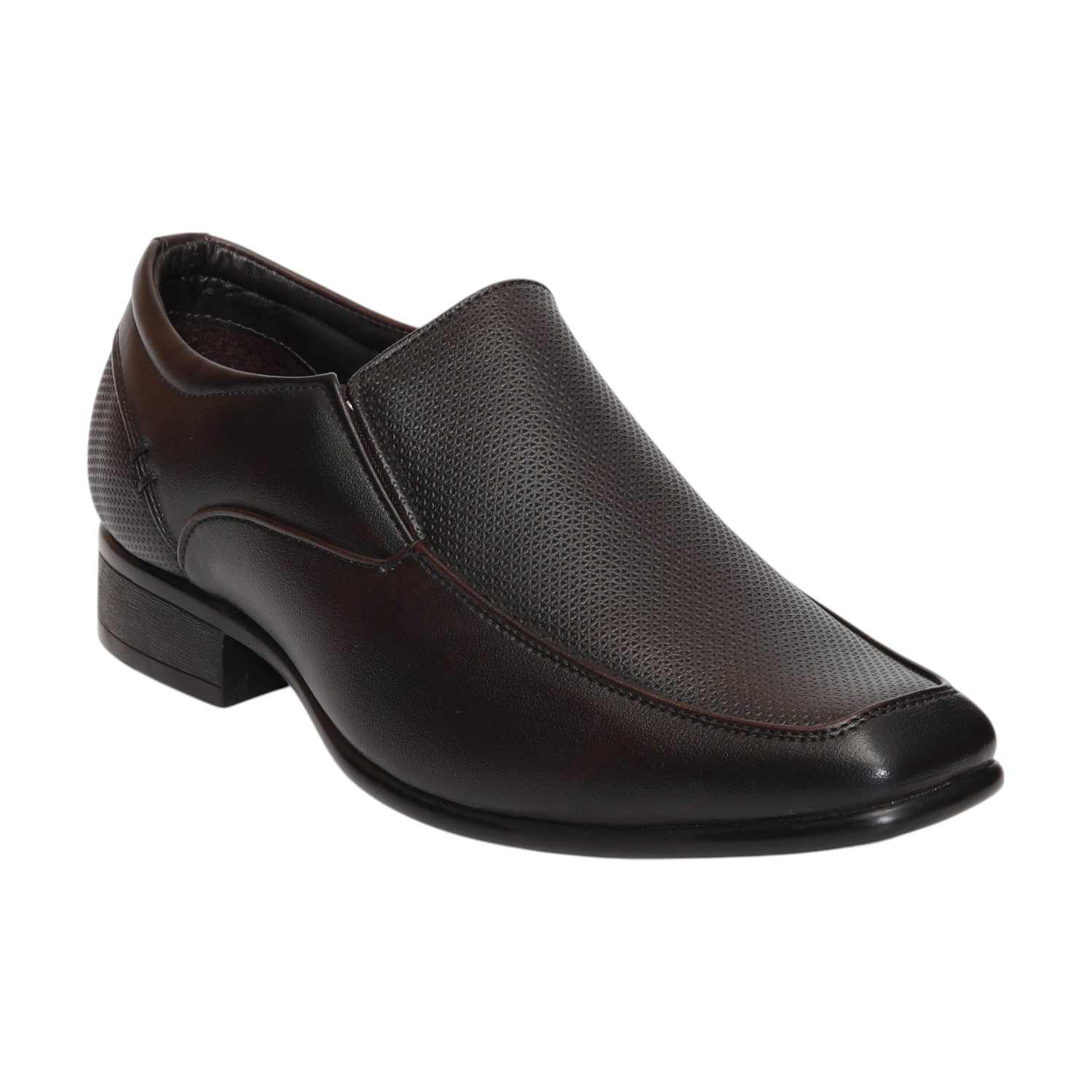 Men Bordo Formal Shoes  Slip On