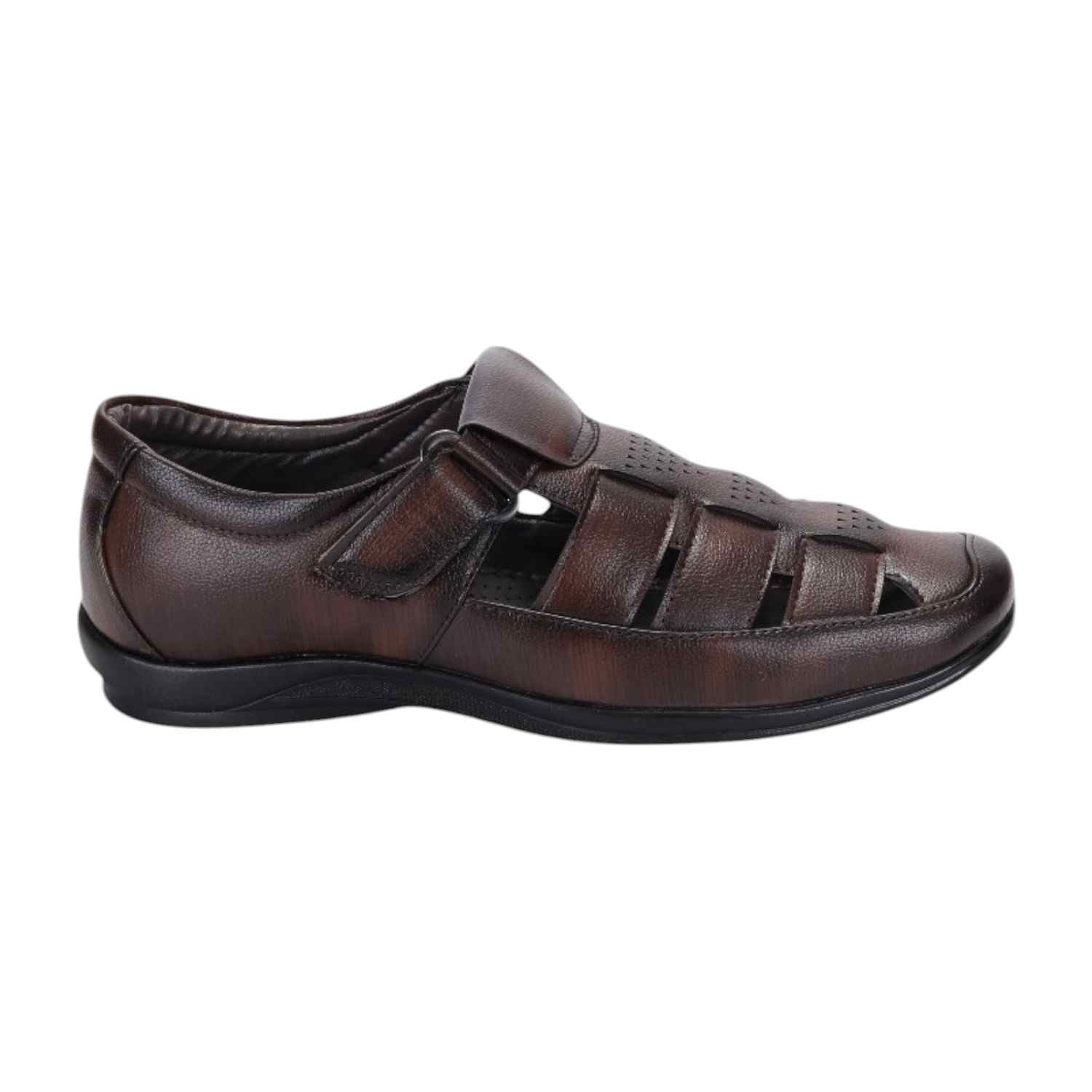 Men Brown Comfort Sandals