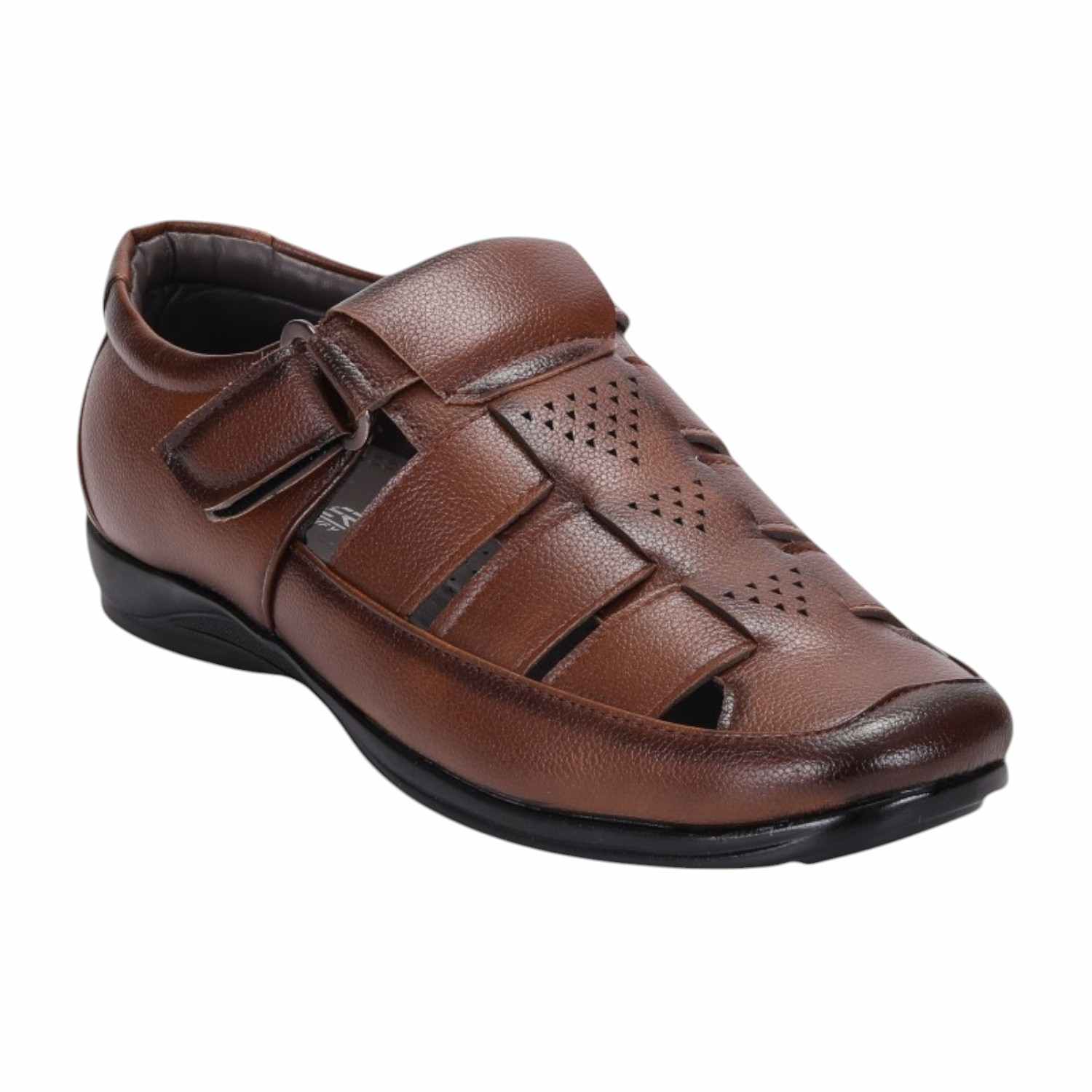 Men Tan Comfort Sandals