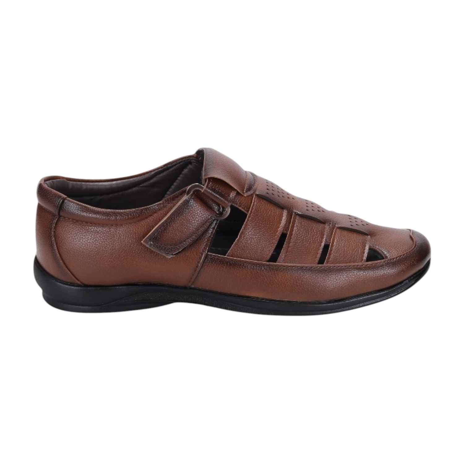 Men Tan Comfort Sandals