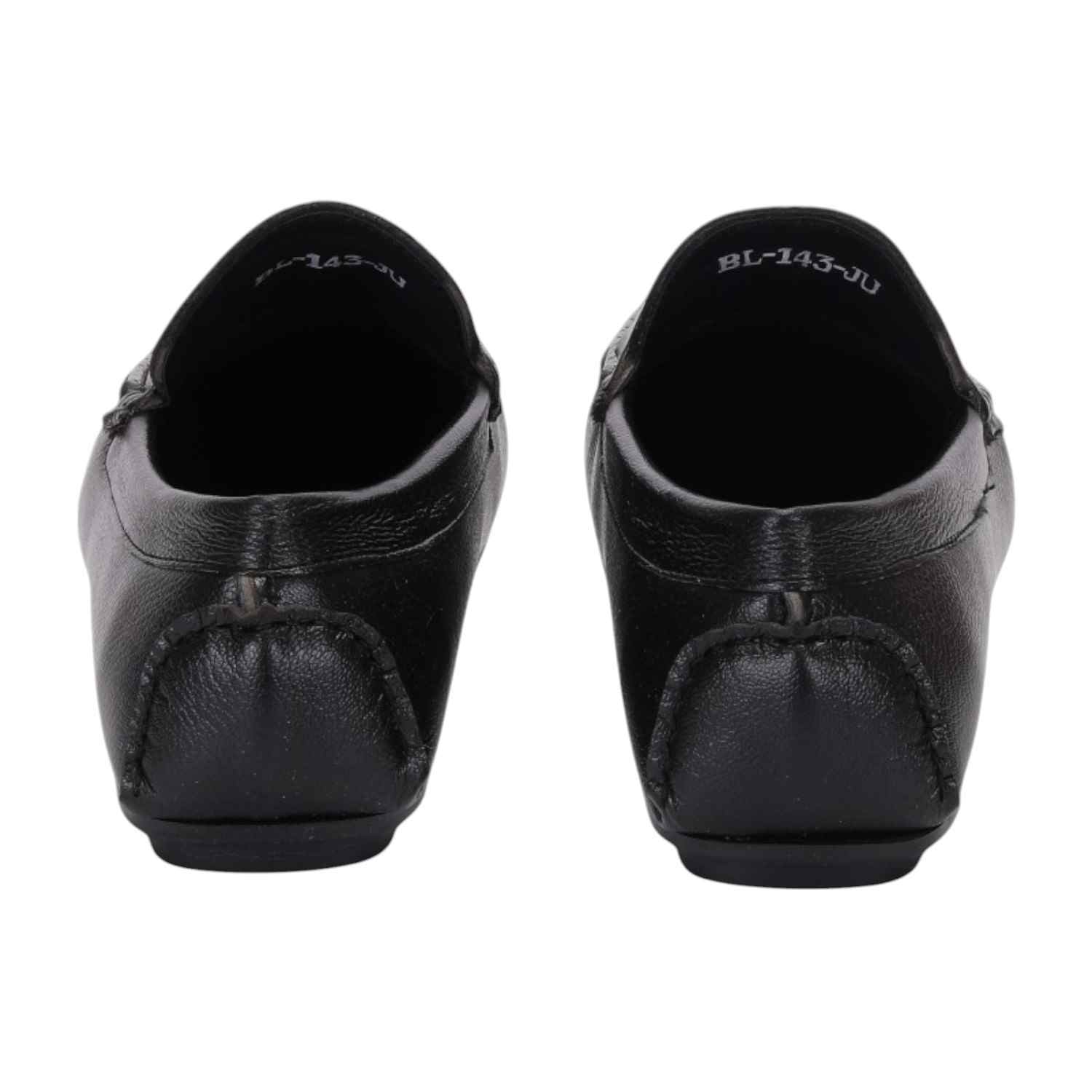 Men Black Casual Shoes Slip On
