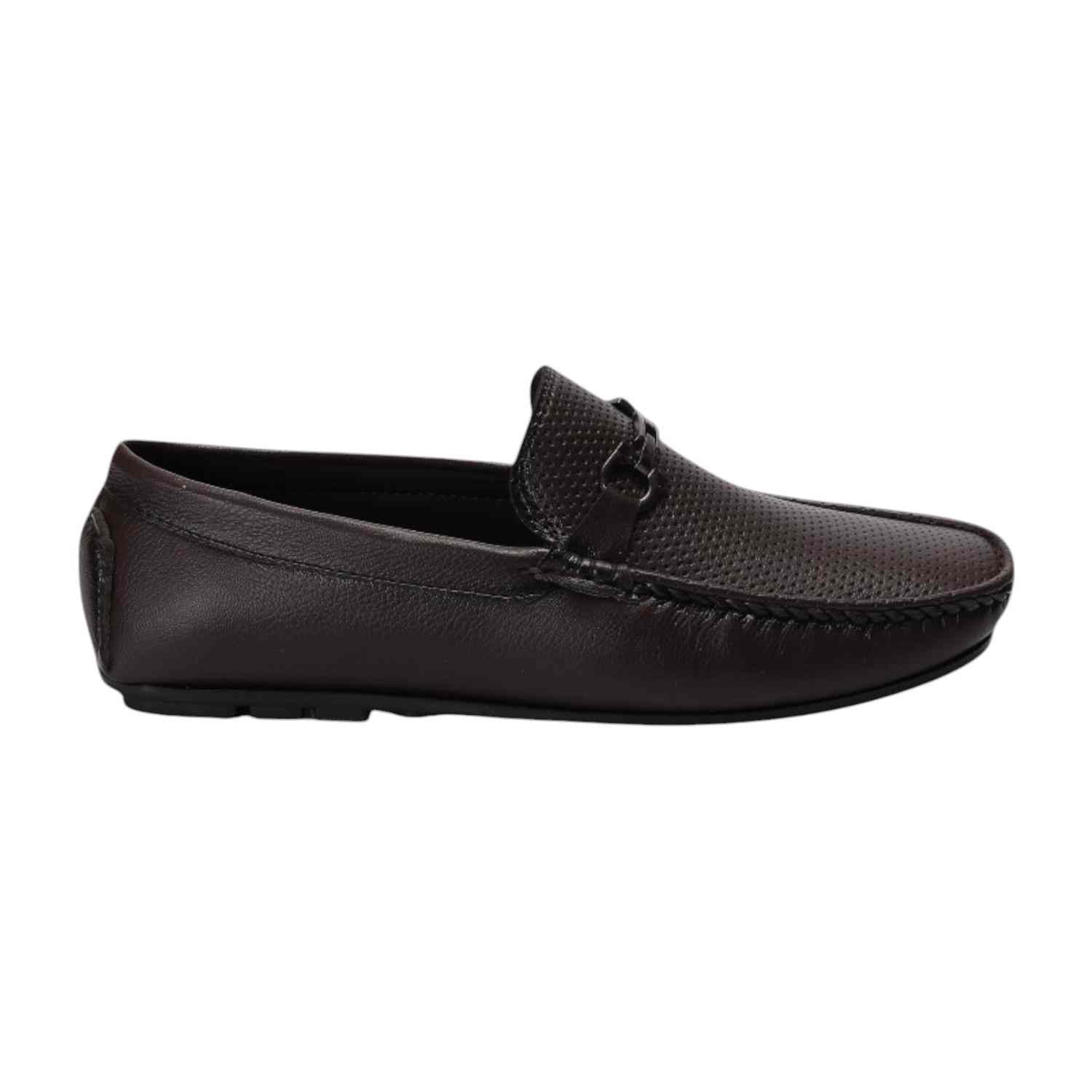 Men Brown Casual Shoes Slip On
