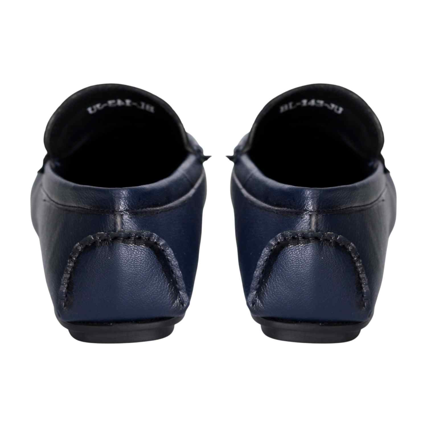 Men's Navy Luxe Bit Loafers