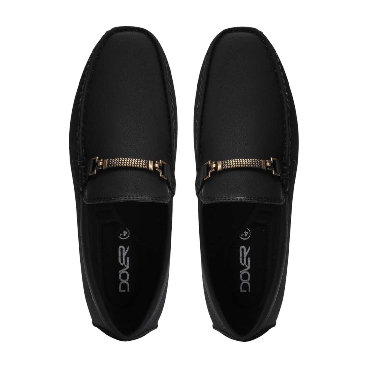 Men Black Casual Shoes Slip On