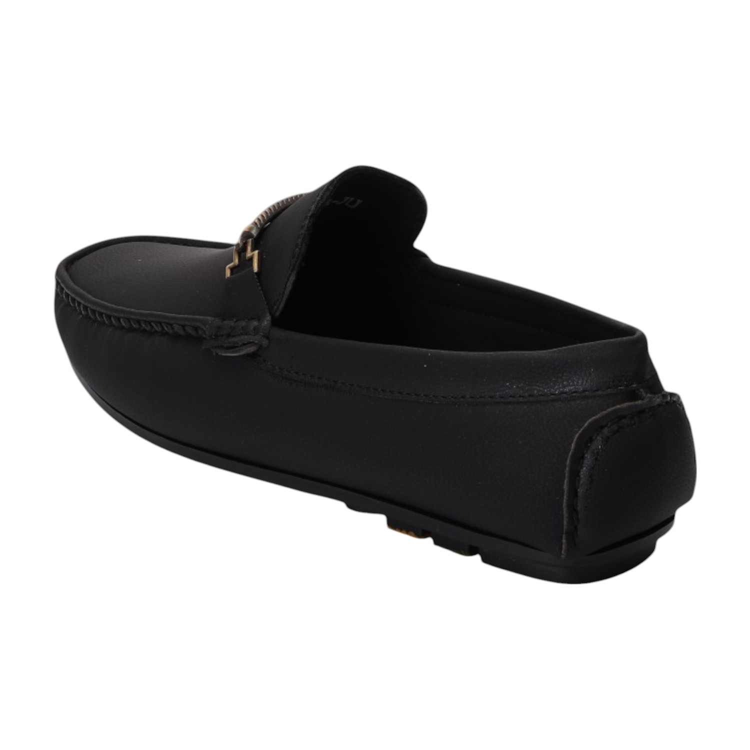 Men Black Casual Shoes Slip On