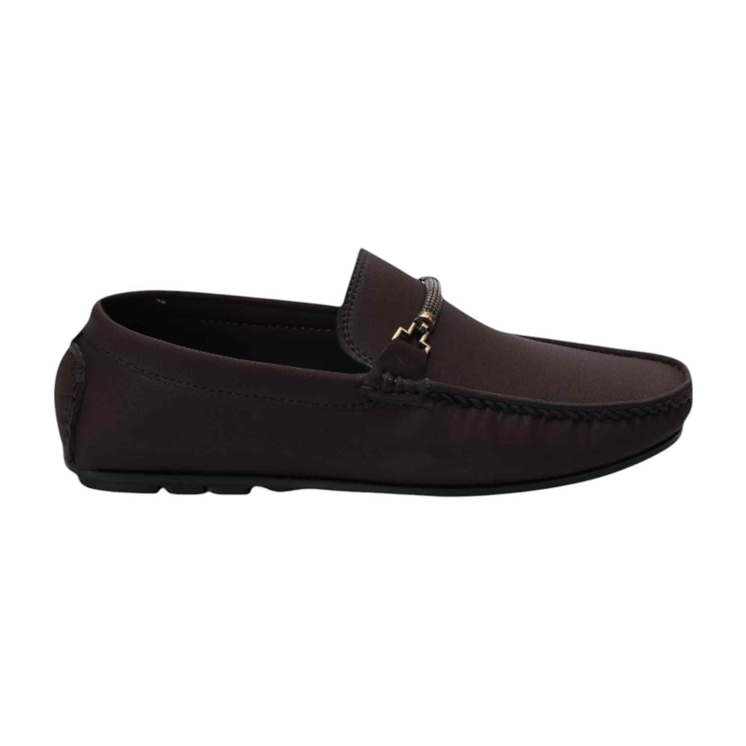 Men Brown Casual Shoes Slip On