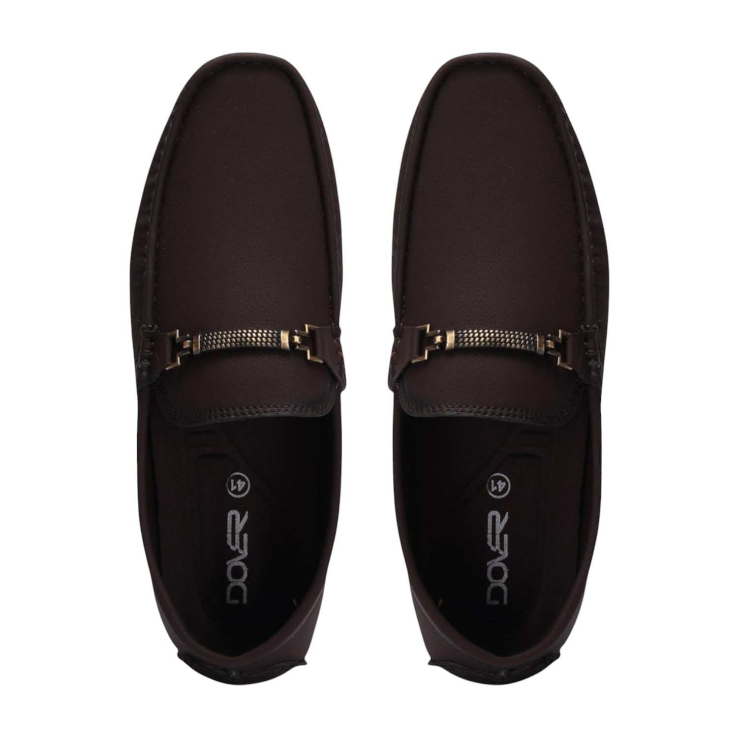 Men Brown Casual Shoes Slip On