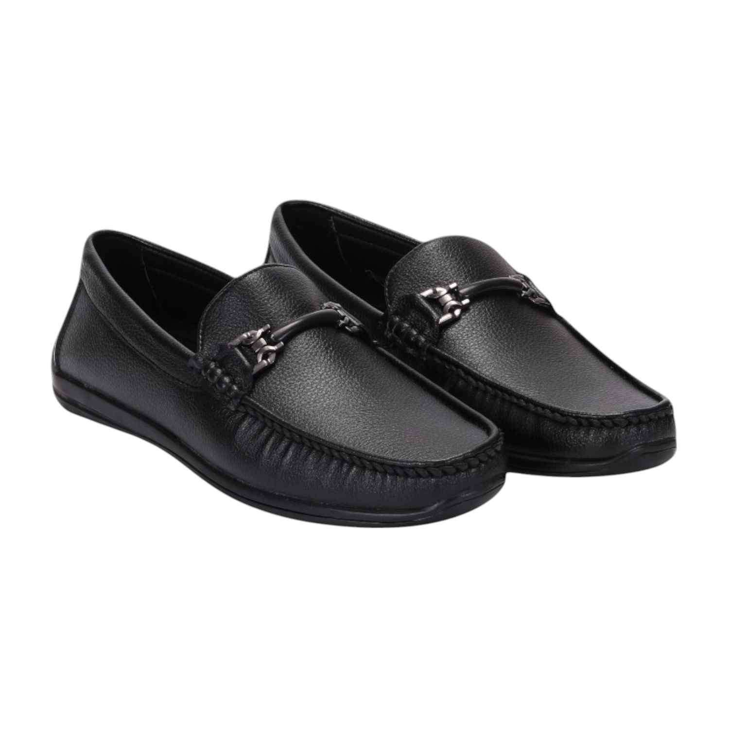 Men Black Casual Shoes Slip On Dover