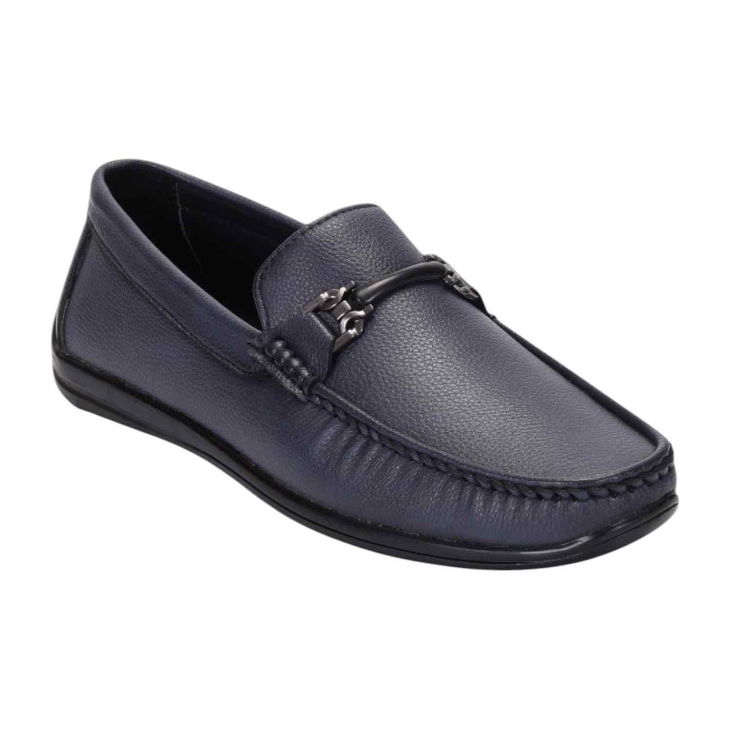 Men Blue Casual Shoes Slip On