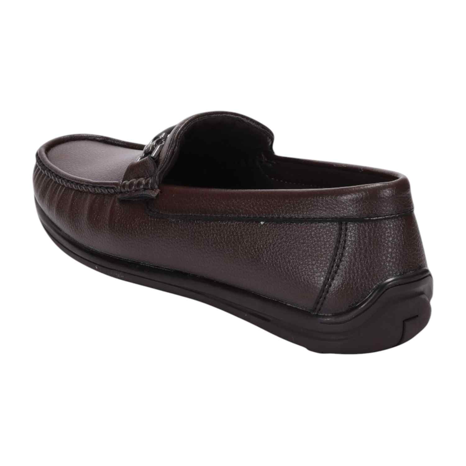Men Brown Casual Shoes Slip On