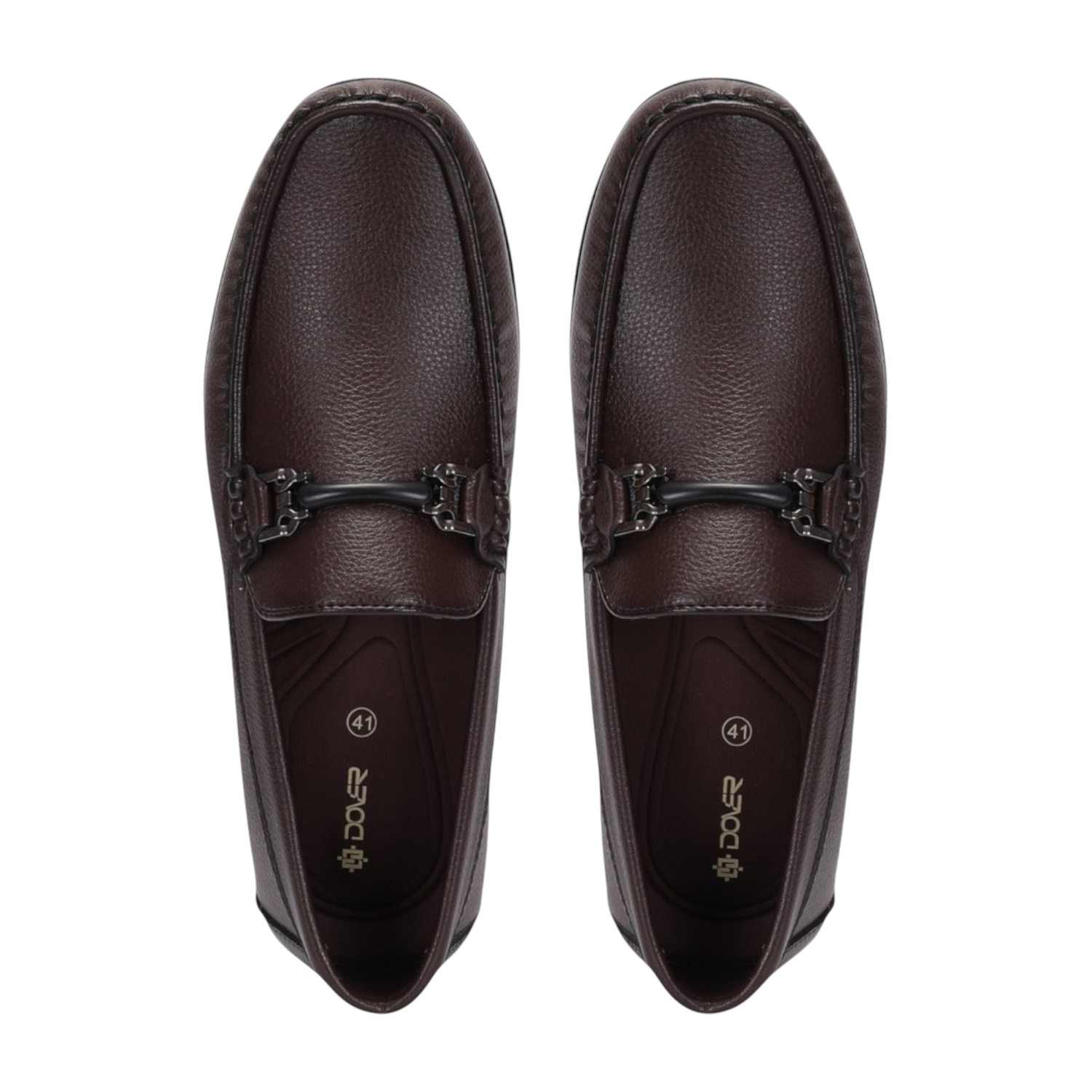 Men Brown Casual Shoes Slip On