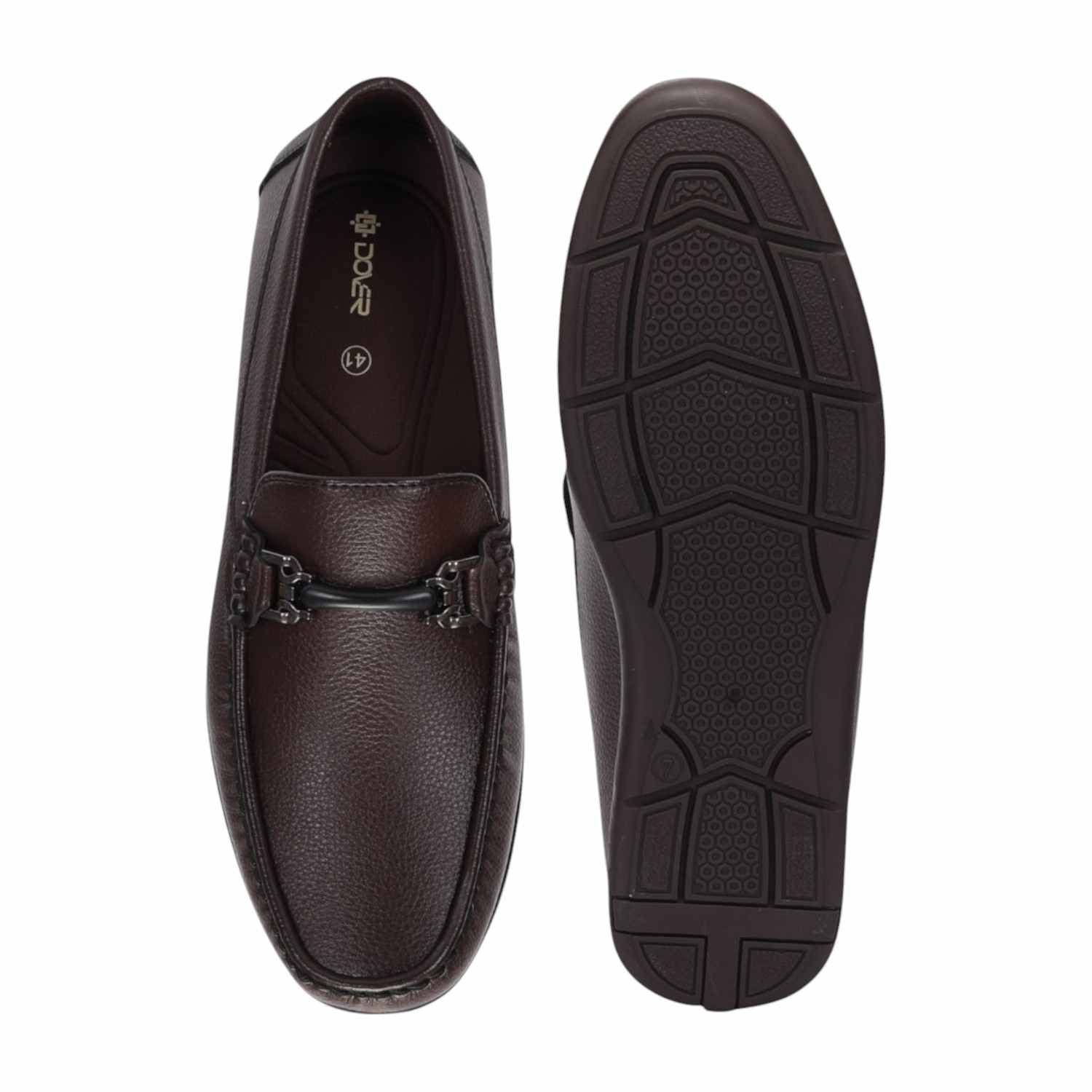 Men Brown Casual Shoes Slip On