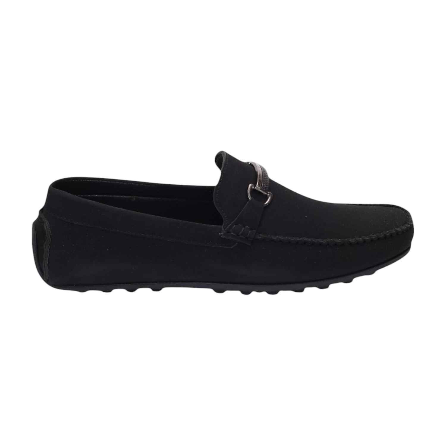 Men Black Casual Shoes Slip On