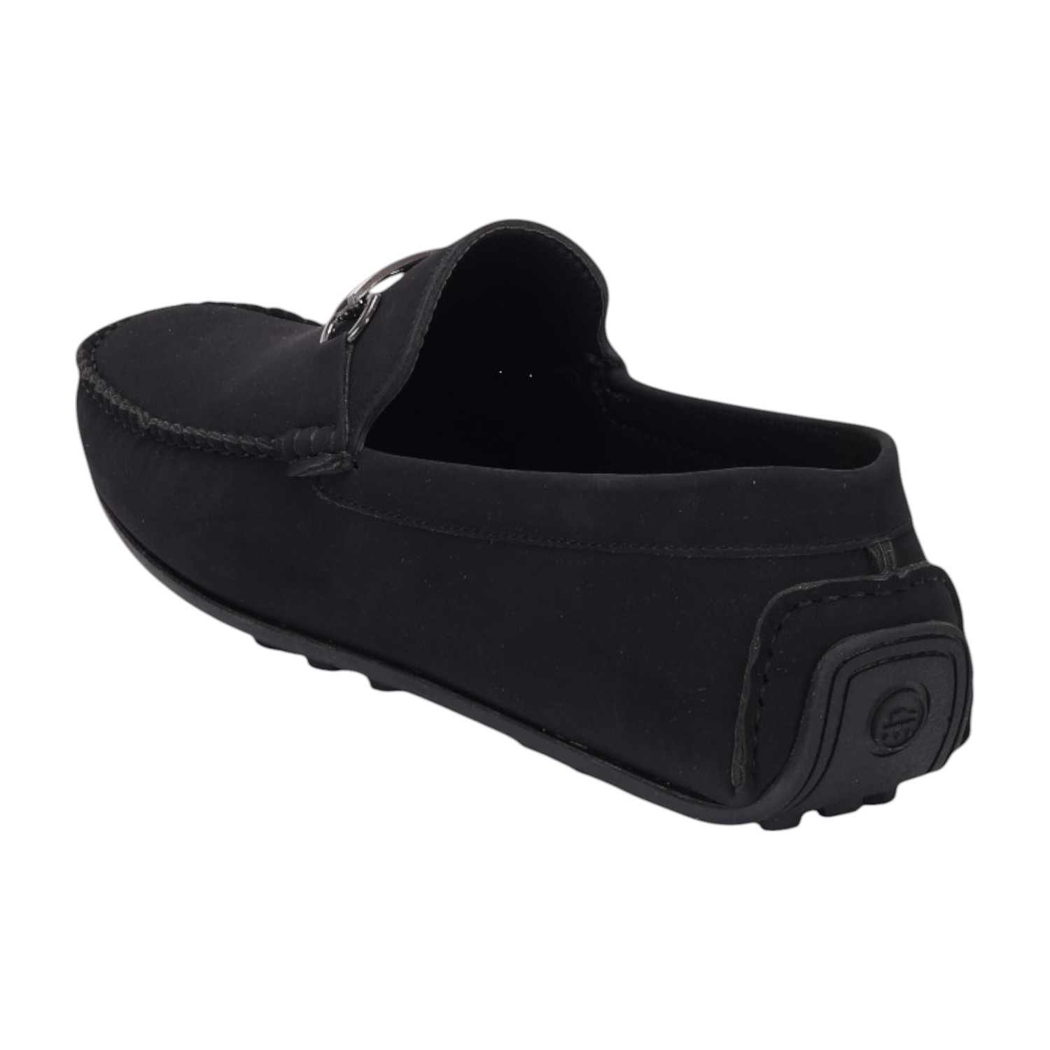 Men Black Casual Shoes Slip On