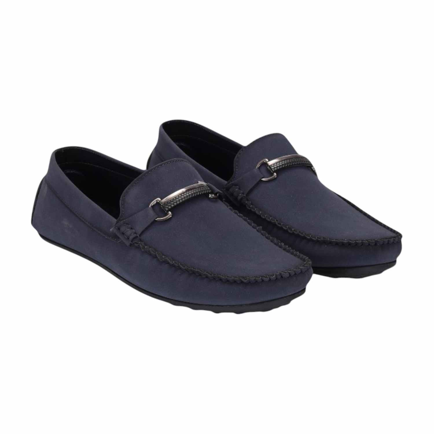 Men Blue Casual Shoes Slip On