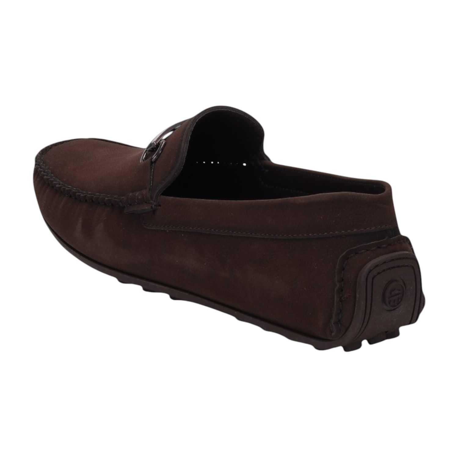 Men Brown Casual Shoes Slip On