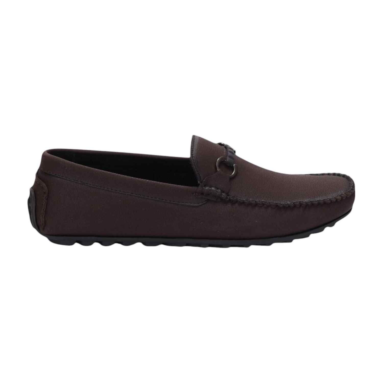 Men Brown Casual Shoes Slip On