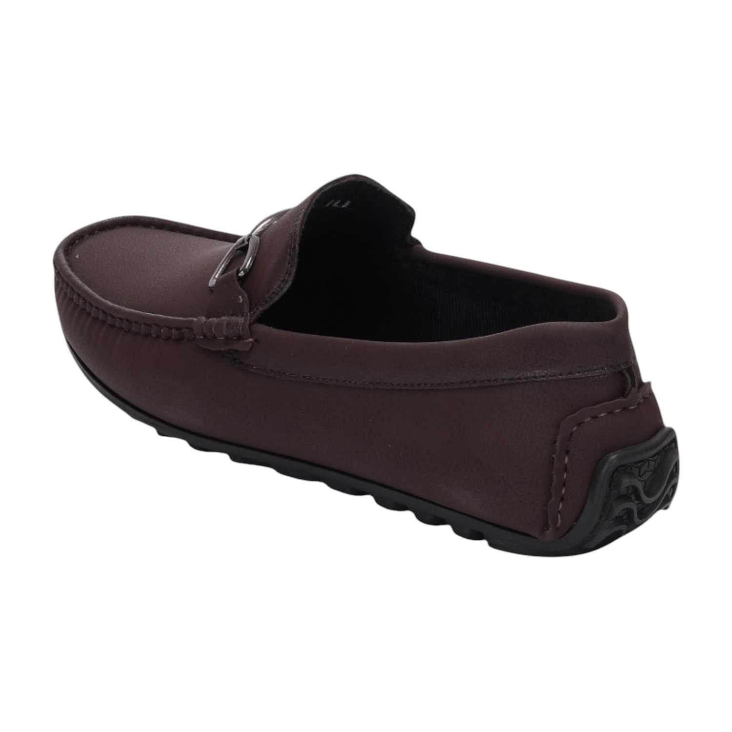 Men Brown Casual Shoes Slip On