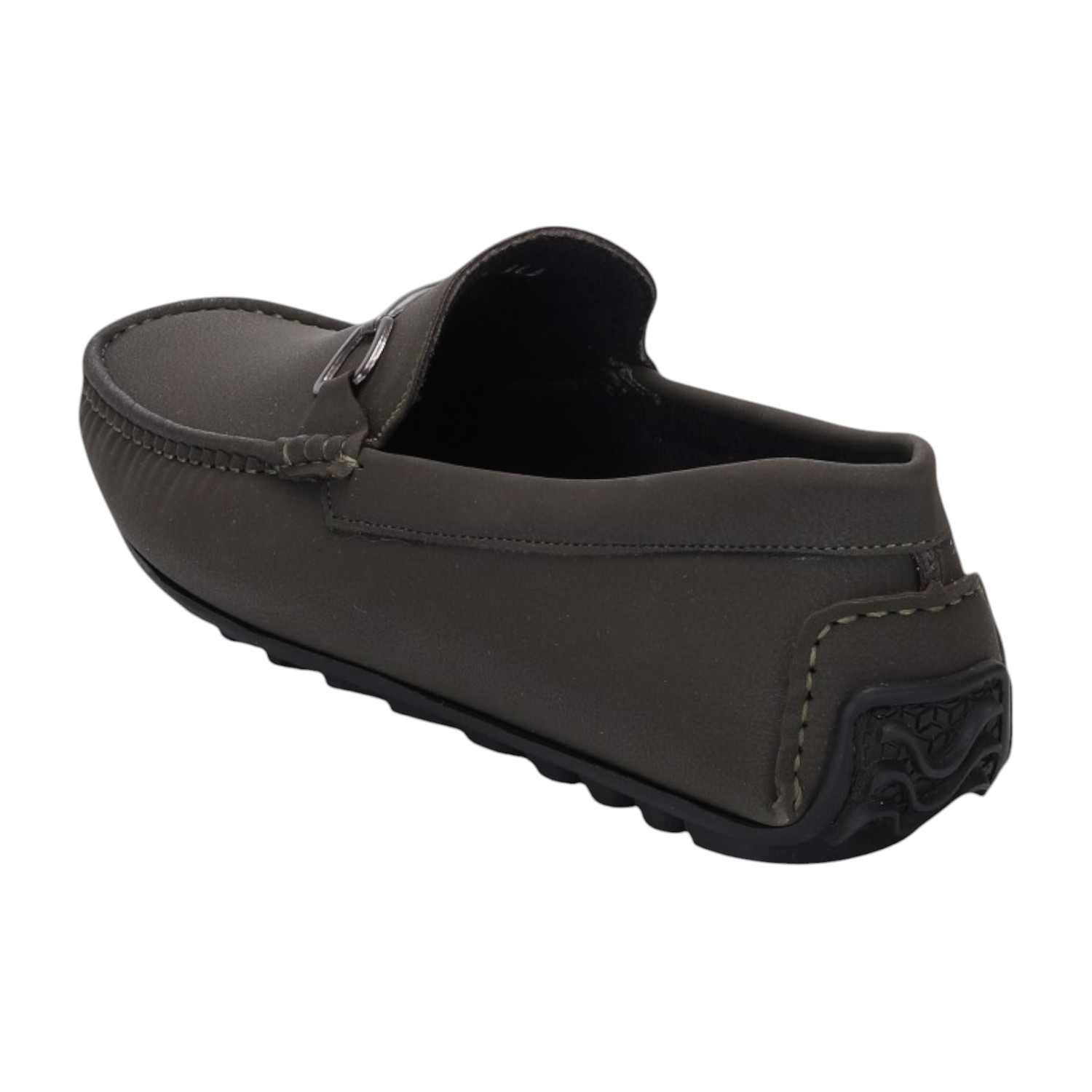 Men Olive Casual Shoes Slip On
