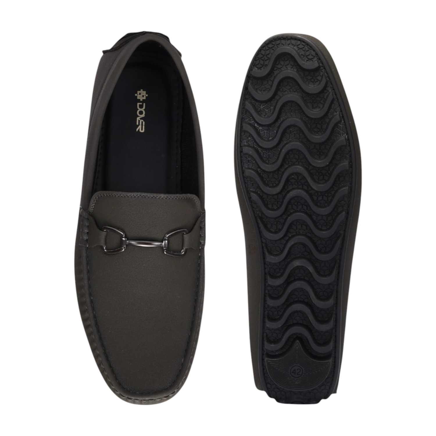 Men Olive Casual Shoes Slip On