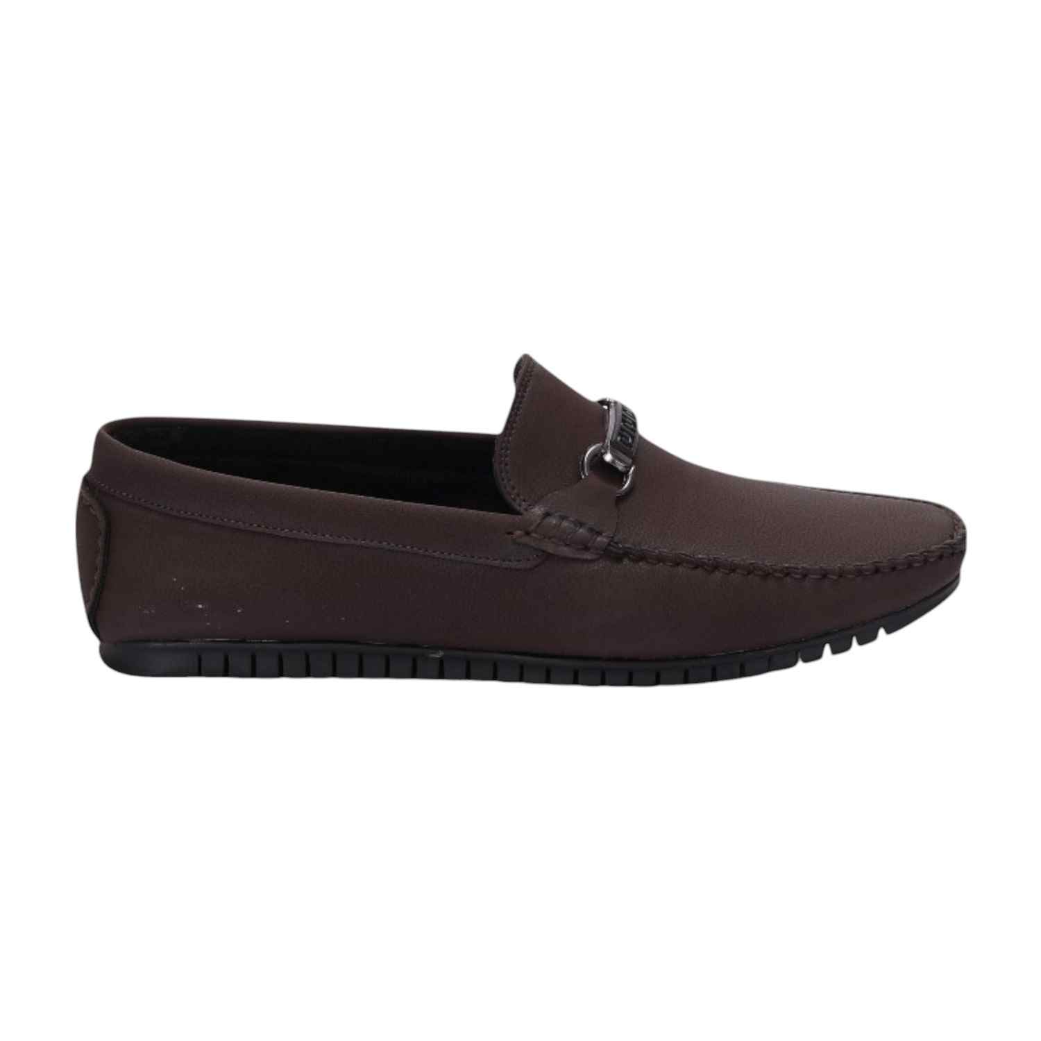 Men Brown Casual Shoes Slip On