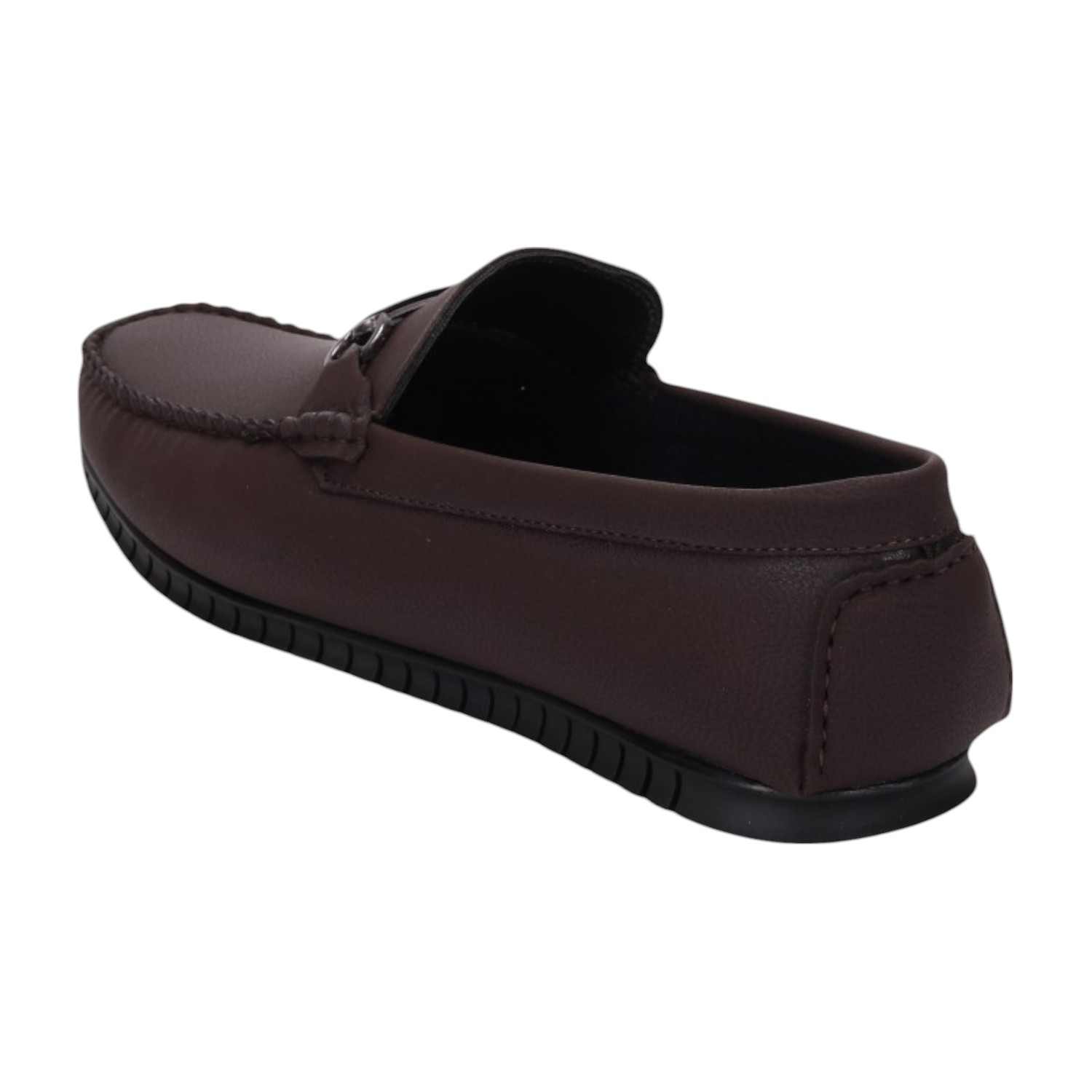 Men Brown Casual Shoes Slip On