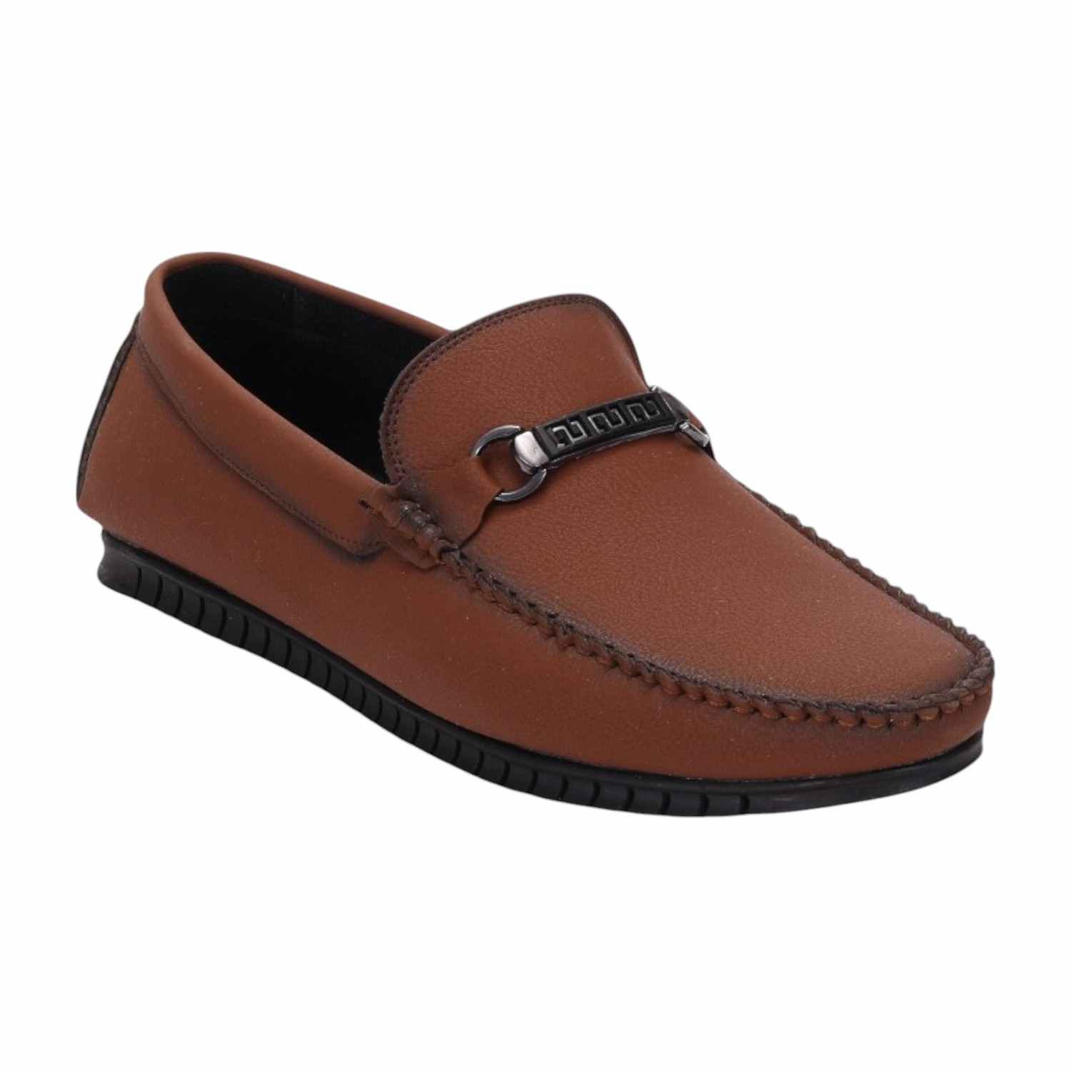 Men Tan Casual Shoes Slip On
