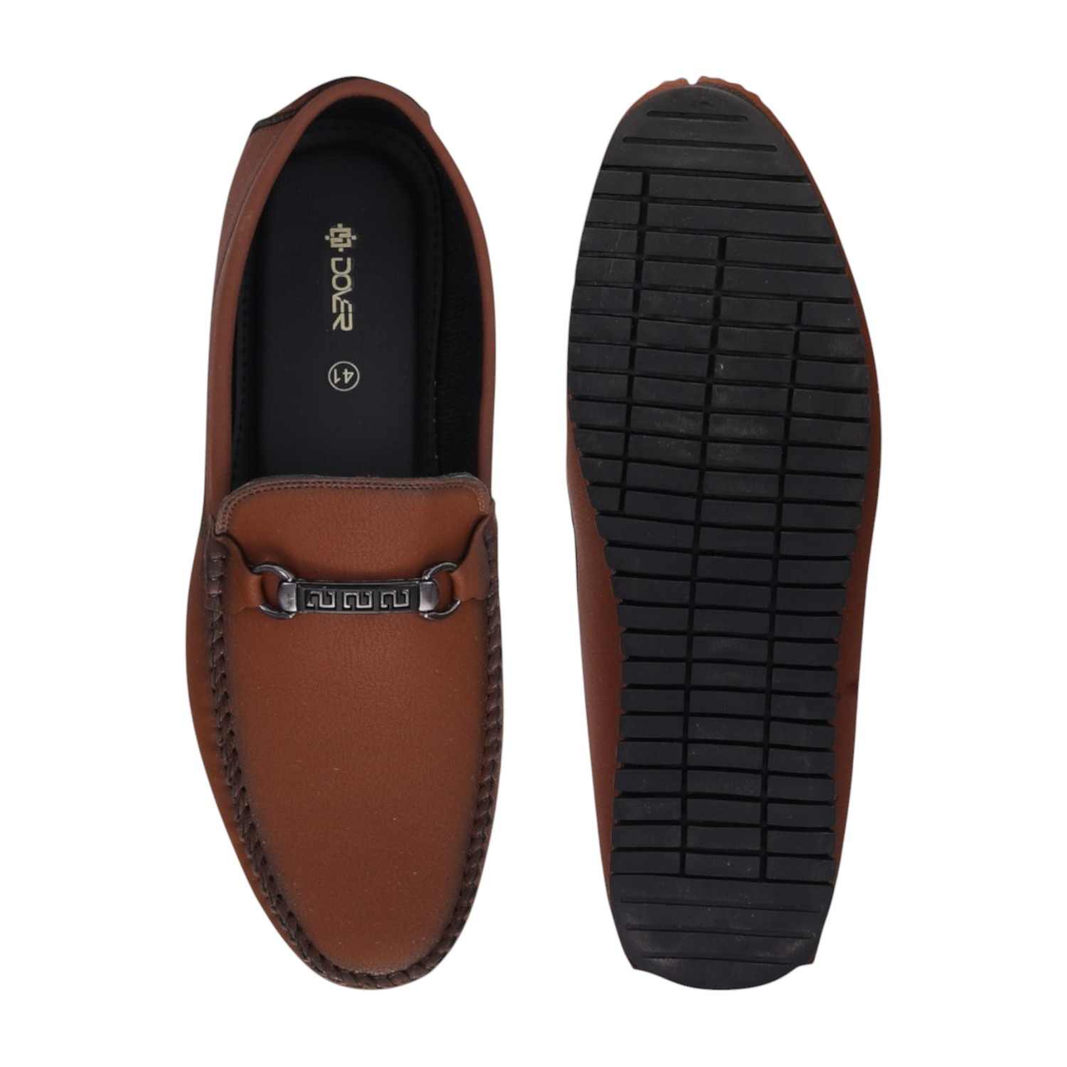 Men Tan Casual Shoes Slip On