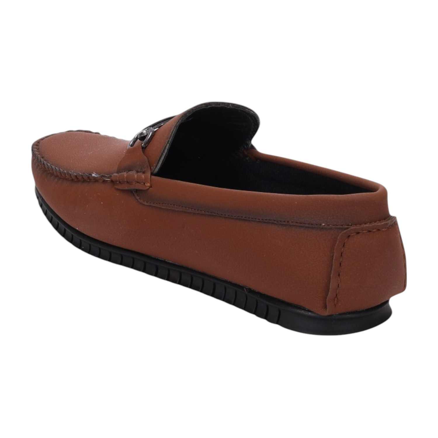 Men Tan Casual Shoes Slip On