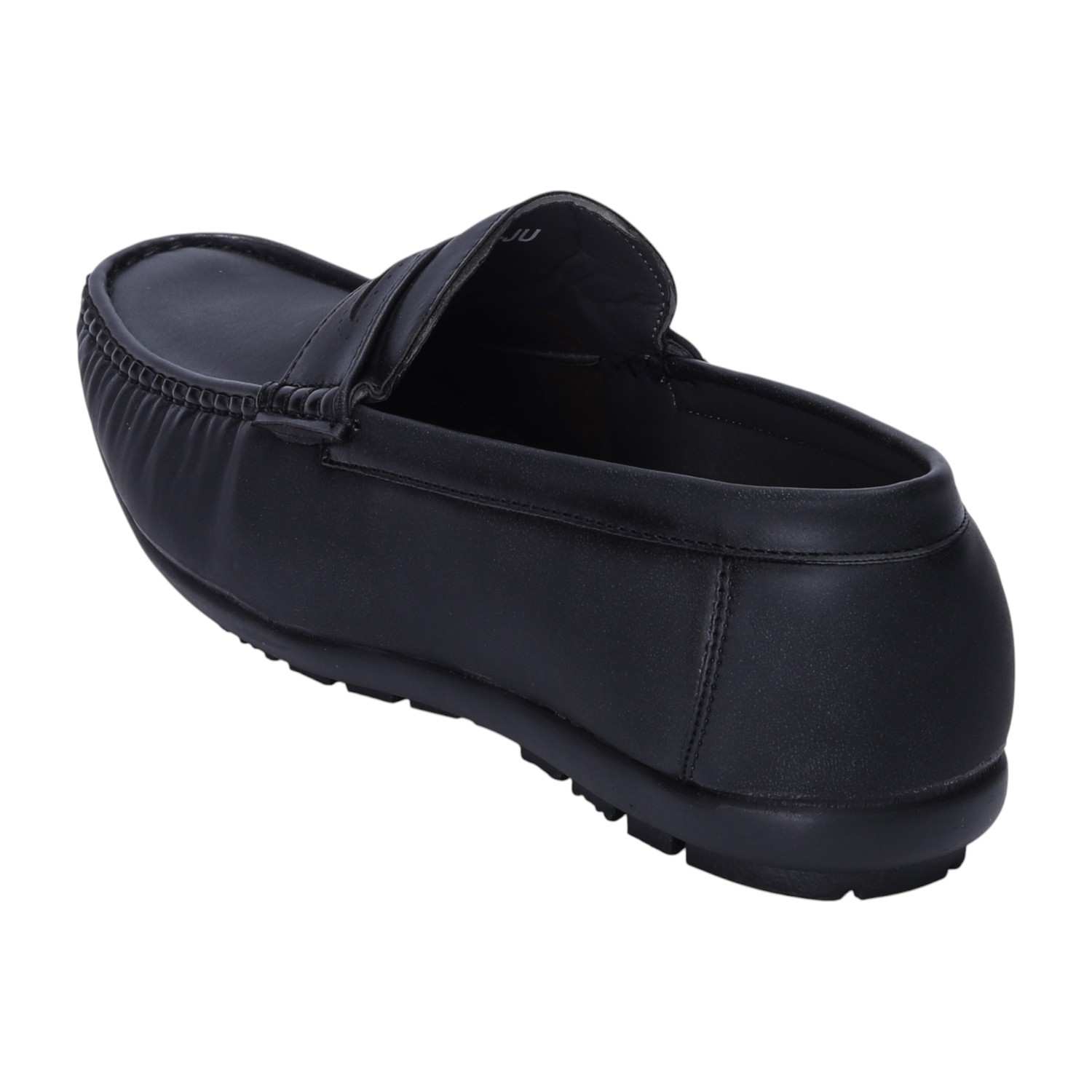 Men Black Casual Slip-ons