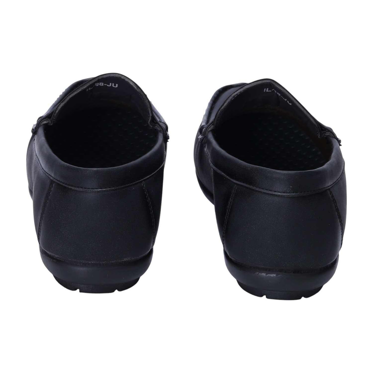 Men Black Casual Slip-ons