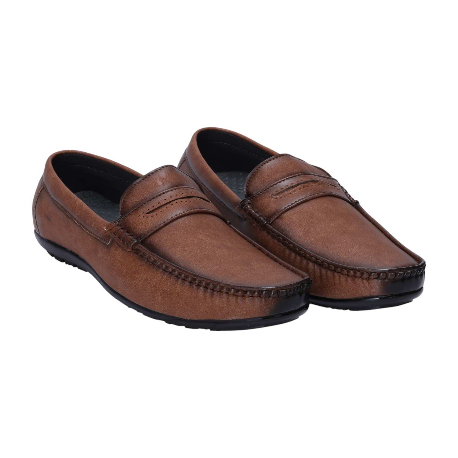 Men Tan Casual Slip-ons