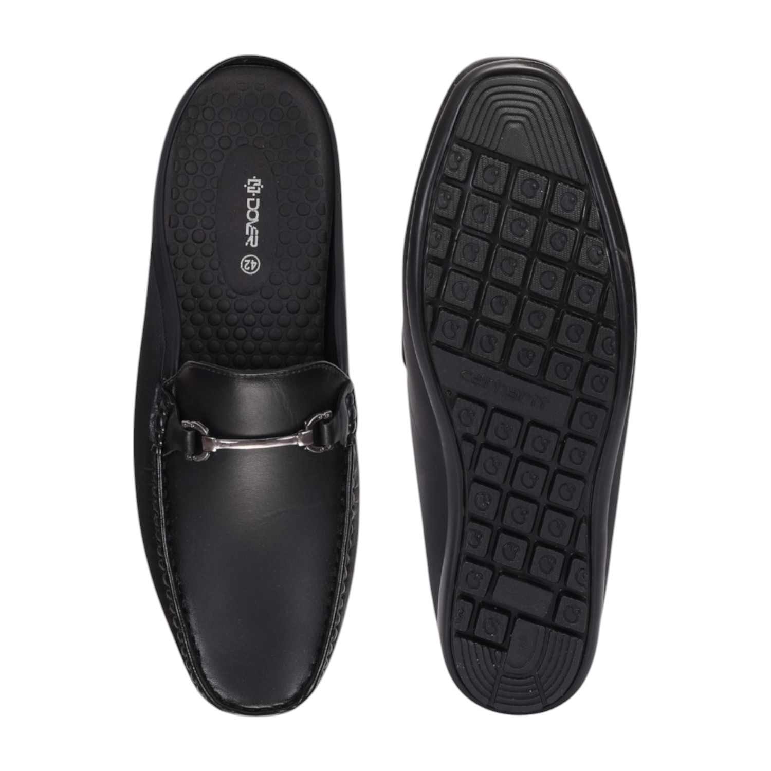 Men Black Casual Mule