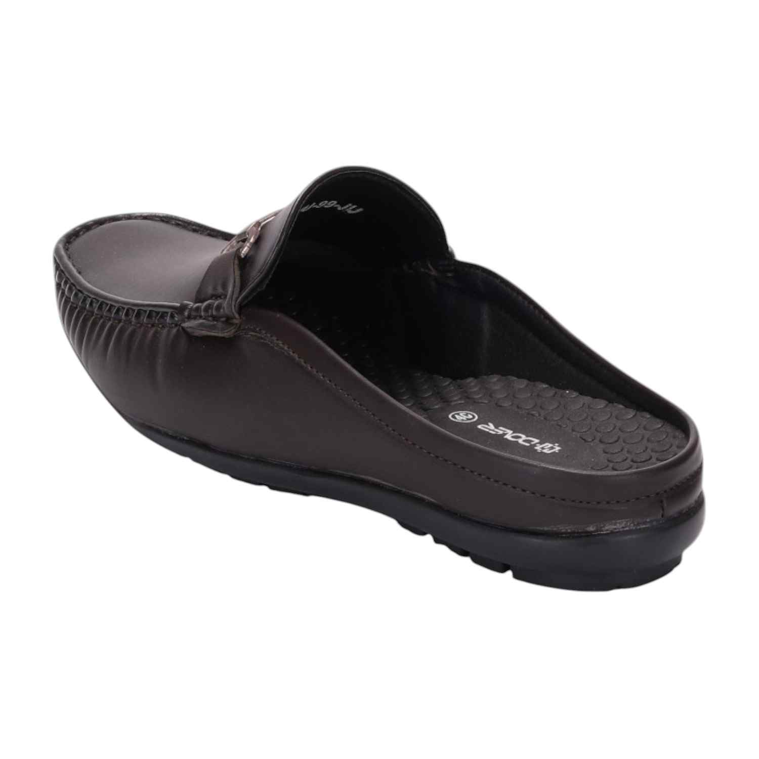 Men Brown Casual Mule