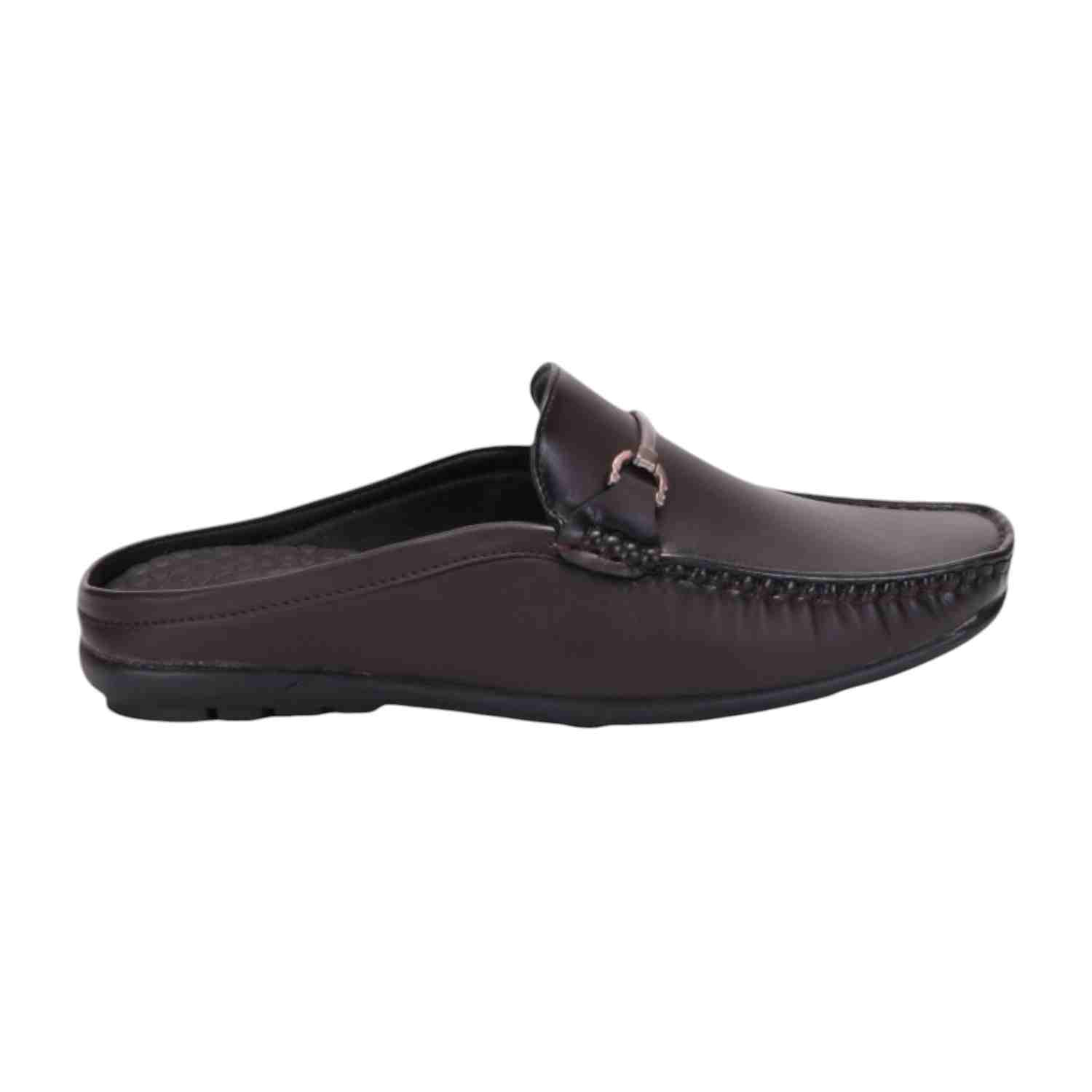 Men Brown Casual Mule