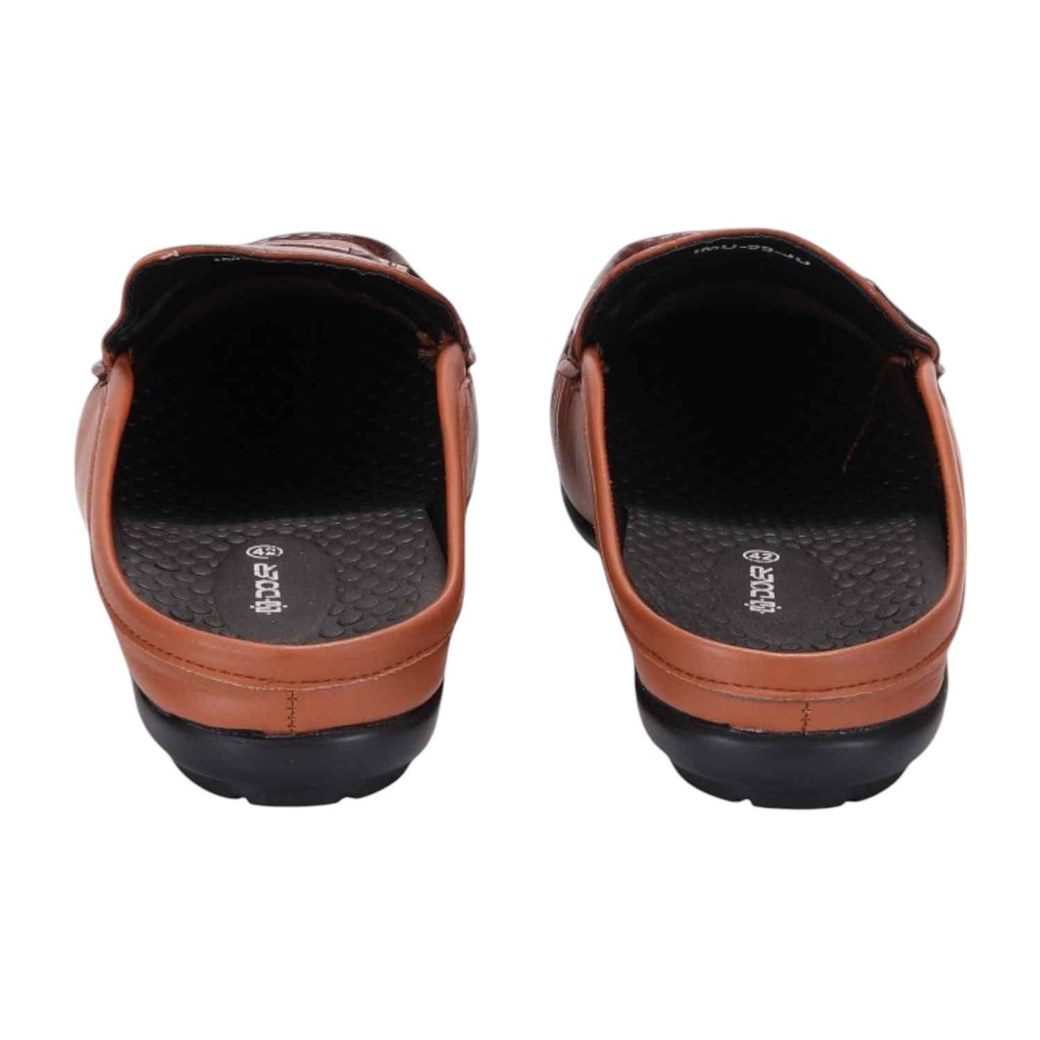 Men Tan Casual Mule
