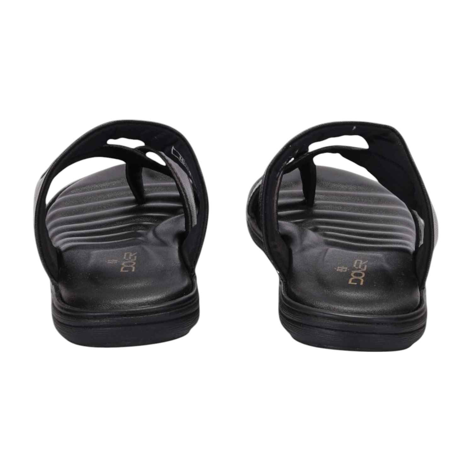 Men Black Comfort Thong