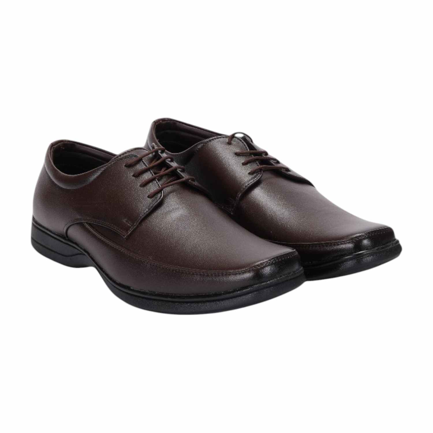 Men Bordo Formal Shoes Lace Up